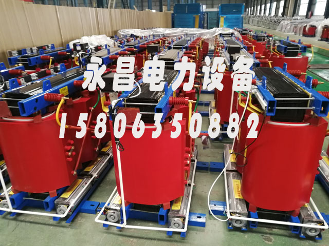 崇左1000KVA干式变压器